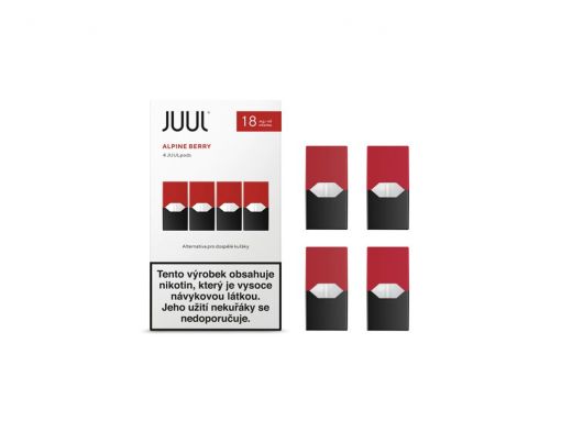Cartridge JUUL Alpine Berry 18mg - 4ks