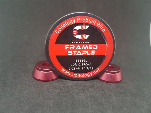 Coilology Stainless Steel Wire SS316L - Framed Staple - 3,04 m