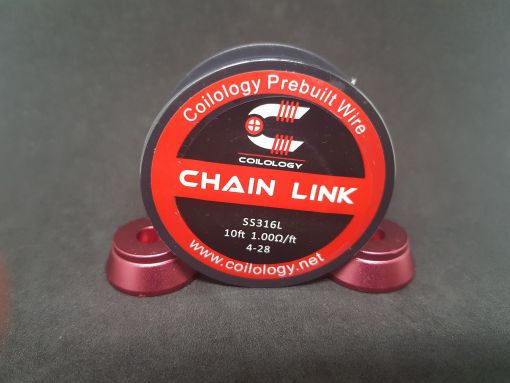 Coilology Stainless Steel Wire SS316L - Chain Link - 3,04 m