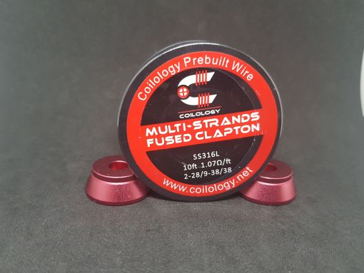 Coilology Stainless Steel Wire SS316L - Multi-Strands Fused Clapton - 3,04 m