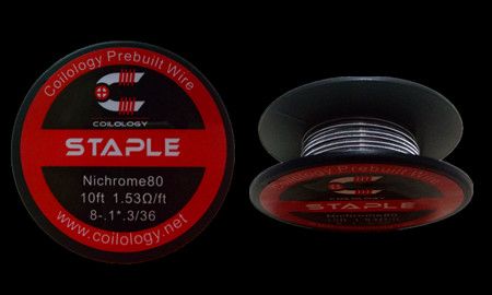 Coilology Ni80 nichrome wire - Staple - 3,04 m