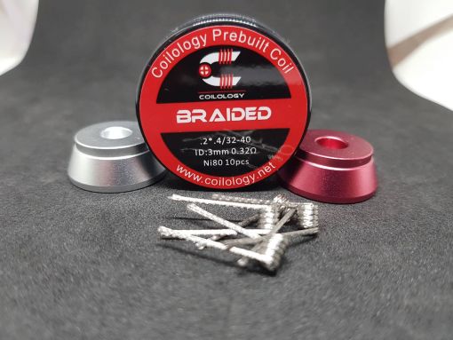Coilology coils for DL Braided Ni80 - NiChrome, 10pcs