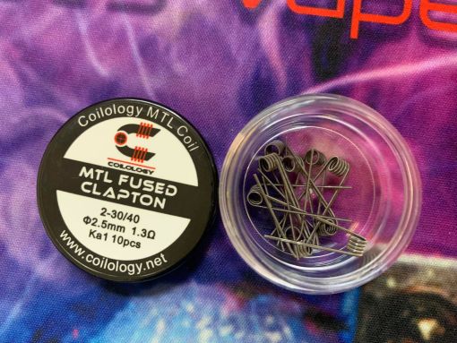 Coilology coils for MTL Fused Clapton KA1, 10pcs