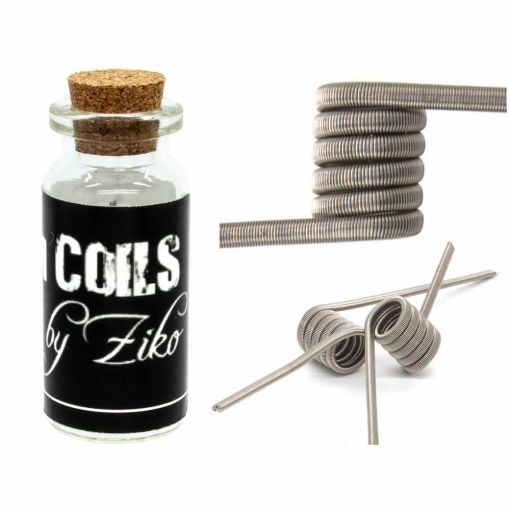 Custom Coils by Ziko - Fused Clapton - Dual Coil, Ni80 0,35 ohm