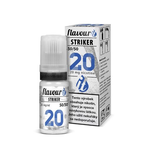 Flavourit STRIKER - 50/50 20mg Booster, 10mll - Kolek Q