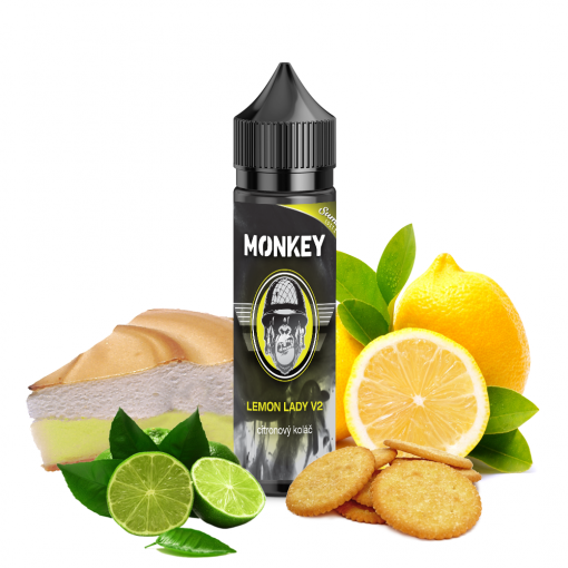Monkey Liquid - Lemon Lady V2 10ml Longfill
