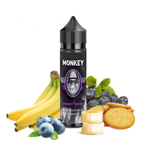 Monkey Liquid - Monkey Cookie 10ml Longfill