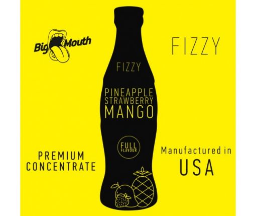 Big Mouth - Fizzy - Pineapple, strawberry, mango 10ml Flavour Concentrate