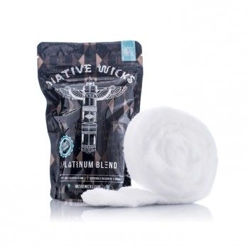 Organic cotton Native Wicks Platinum Blend
