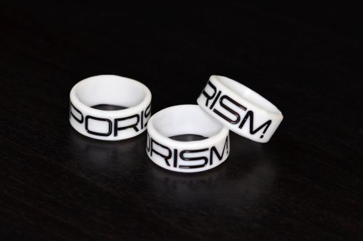 VAPORISM White Decorative Silicone Ring