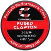 Coilology coils for DL Fused Clapton Ni80 - NiChrome - 10pcs