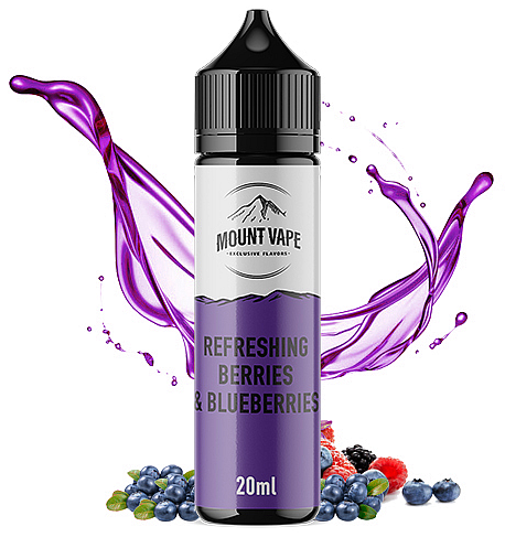 Příchuť SNV Mount Vape - Refreshing Berries & Blueberries 20ml