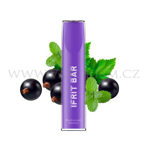 IFRIT BAR Blackcurrant Menthol disposable ecigarette