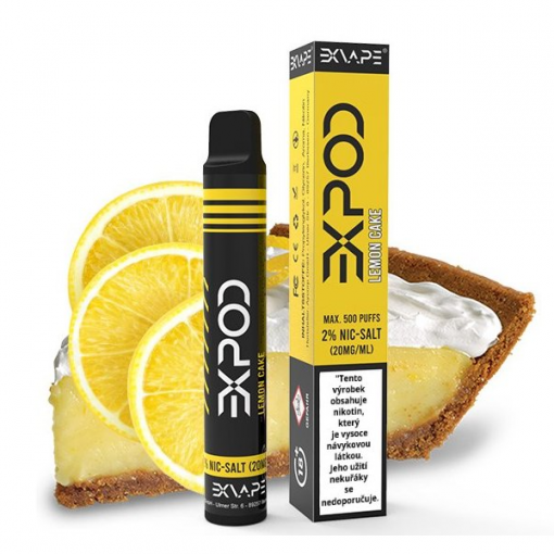 EXVAPE EXPOD disposable - Lemon Cake 20mg