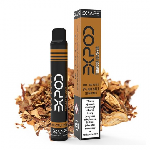 EXVAPE EXPOD disposable - Tobacco Classic 20mg