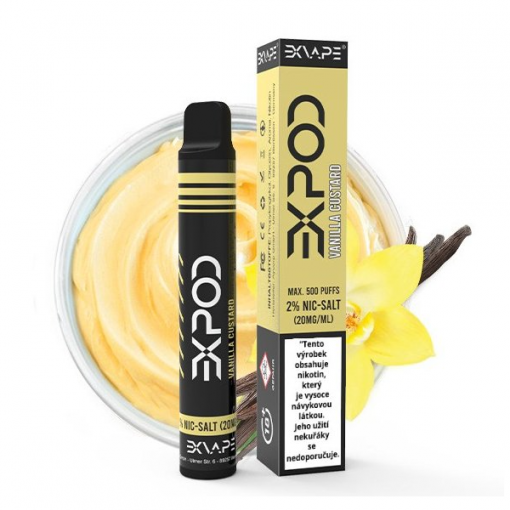 EXVAPE EXPOD disposable - Vanilla Custard 20mg