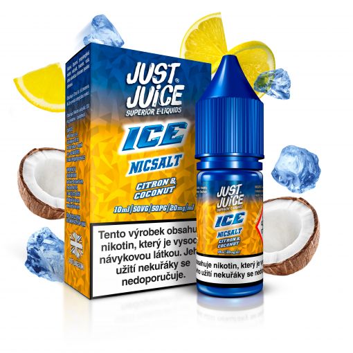  Just Juice Salt - ICE Citron a Coconut - 20mg/ml