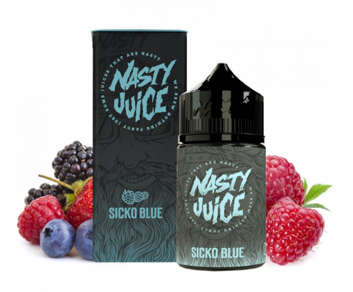 Nasty Juice Berry series - Sicko Blue - malinové pokušení - 20ml