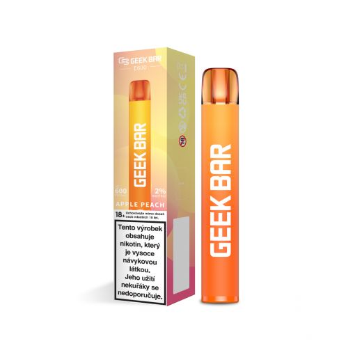 GEEK BAR E600 disposable ecigarette - Apple Peach