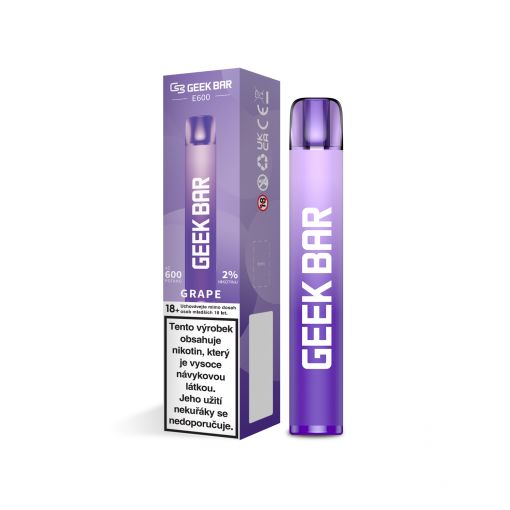 GEEK BAR E600 disposable ecigarette - Grape