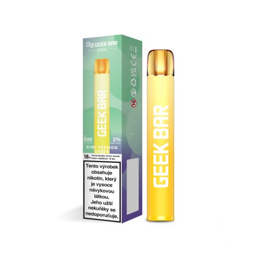 GEEK BAR E600 disposable ecigarette - Kiwi Passion Guava