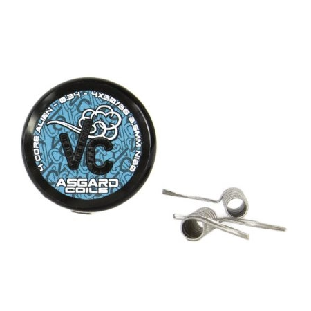 Vaperz Cloud prewound coils - Asgard Coils DL Alien Ni80 - 0,34 ohm 2pcs