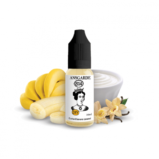 814: Ansgarde - Banana Pudding with Caramel 10ml Concentrate