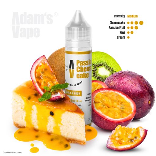 Adams vape - Passion Cheesecake 10ml Longfill