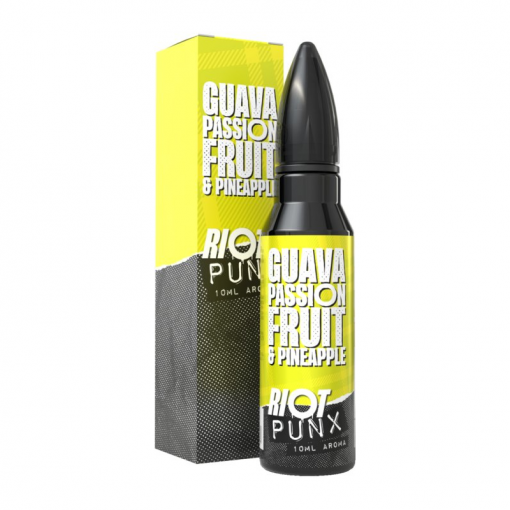 Riot Squad - PUNX - Guava, Passionfruit & Pineapple 10ml Longfill - Kolek Q