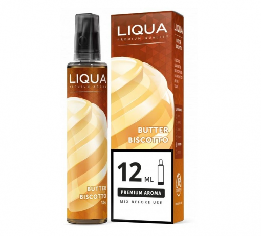 LIQUA - Mix & Go - Butter Biscotto 12ml Longfill