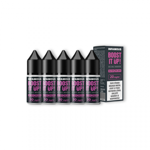Infamous Booster NicSalt DL 70/30 - 20mg - 5x10ml - 5pcs