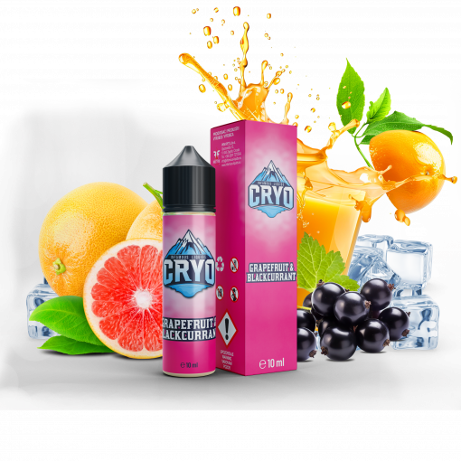 Infamous Cryo - Grapefruit and Blackcurrant 10ml Longfill