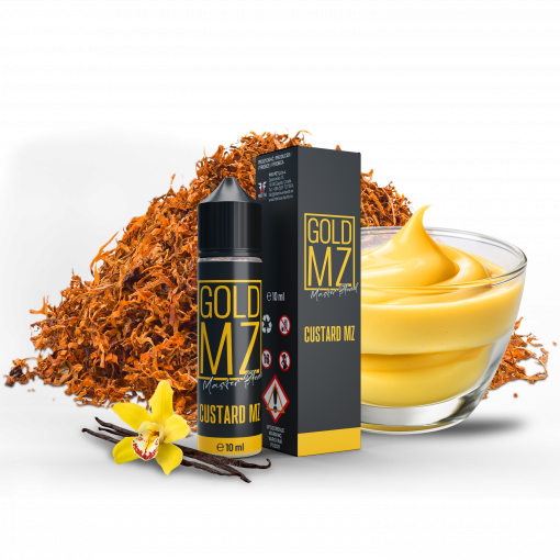 SNV Infamous Originals - Gold MZ Custard - Tobacco with custard, 10ml