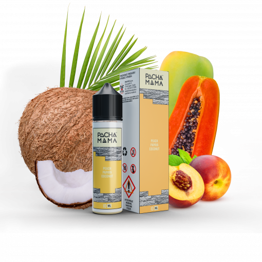 Příchuť SNV Charlie's Chalk Dust Pacha Mama Peach, Papaya, Coconut 10ml