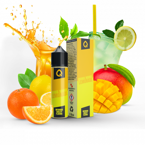 Infamous - Liqonic Longfill - Orange Mango Lemonade 10ml Flavour Concentrate