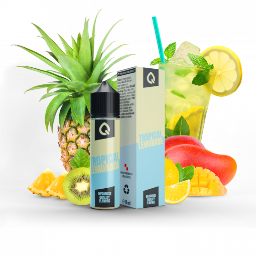Infamous - Liqonic Longfill - Tropical Lemonade 10ml Flavour Concentrate