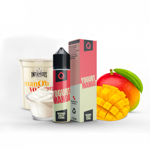 Infamous - Liqonic Longfill - Yogurt Mango 10ml