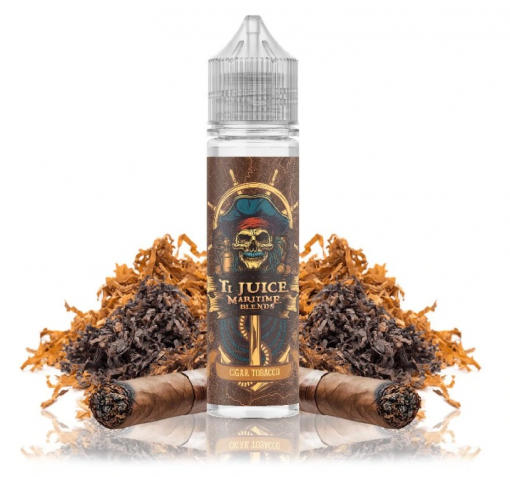 Příchuť TI Juice Maritime Blends - Cigar Tobacco SnV 10ml
