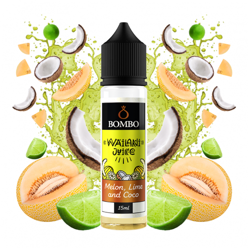 Příchuť SNV Bombo - Wailani Juice - Melon Lime and Coco 15ml - Q Kolek