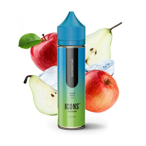 Příchuť Icons: Superstar / Ledové jablko a hruška - 10ml