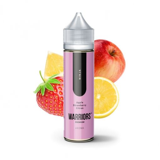 Příchuť Warriors: Ninja - Jablko, jahoda, citrusy - 10ml