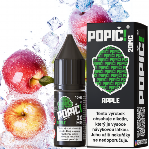 NicSalt POPIČ! - Apple Ice - 20mg