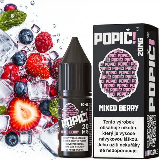NicSalt POPIČ! - Mixed Berry - 20mg