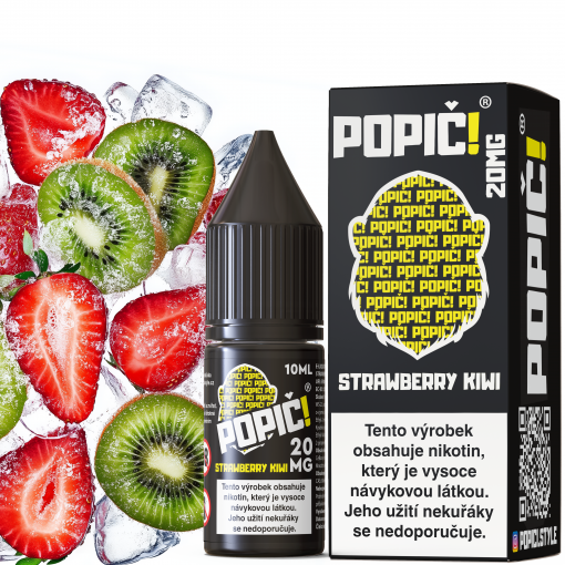 NicSalt POPIČ! - Strawberry Kiwi - 20mg