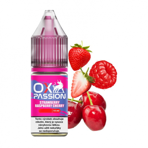 NicSalt Oxva OX Passion - Strawberry Raspberry Cherry 10ml
