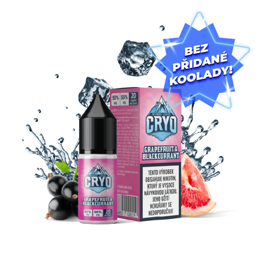 Nicsalt Infamous Cryo - Grapefruit and Blackcurrant - 20mg/ml