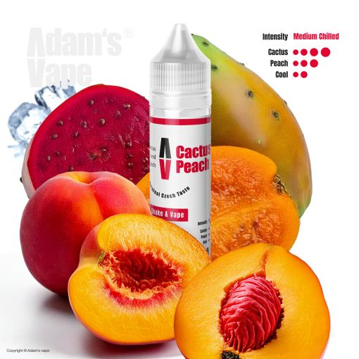 Adams vape - Cactus Peach 10ml Longfill
