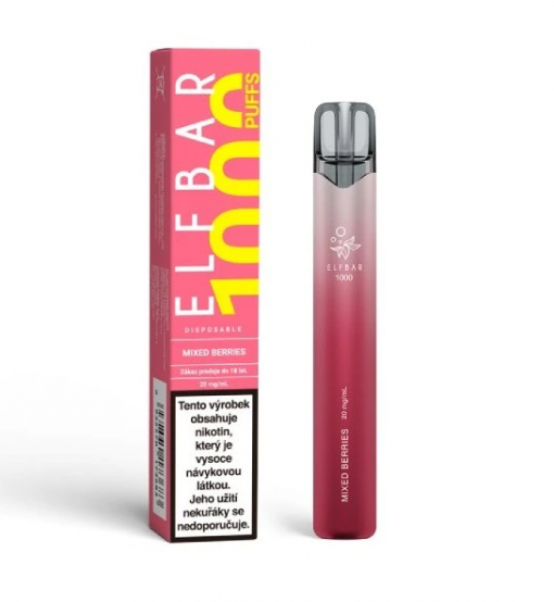 ELF BAR 1000 jednorázová ecigareta Mixes Berries - 20mg